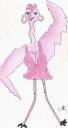 Illustration Flamingo von Susan Reder neu