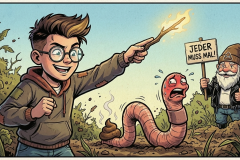 So ist es: Jeder muss mal