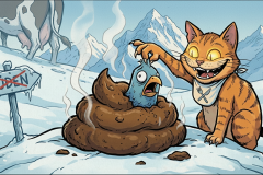 REIMIX_Illustration_Vogel-in-der-Scheisse