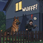 REIMIX Illustration Schäferhund