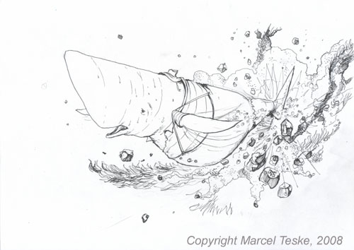 Wal Illustration von Marcel Teske