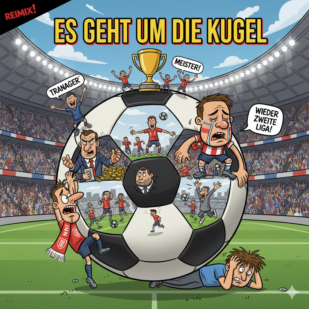 REIMIX Illustration Fußballfans