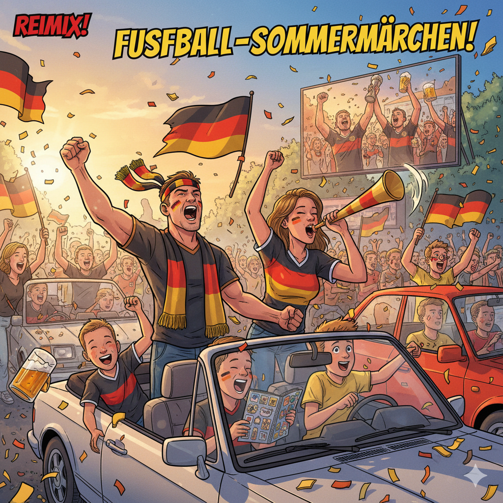 REIMIX Illustration zum Fußball Sommermärchen